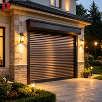 Porte de garage moderne Bolang à motif personnalisé, porte enroulable insonorisée antivol, fabrication CE, ODM, OEM, vente en gros, porte enroulable de luxe