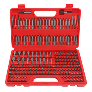 Juego de puntas de destornillador de 214 piezas, puntas hexagonales Torx de cabeza plana Phillips de grado industrial para herramientas eléctricas - Product Image 1