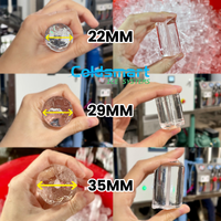 Machine à glace industrielle Coldsmart 20 tonnes à refroidissement par eau avec compresseur et pompe, et réservoir d'eau pour usine de glace - Prix usine