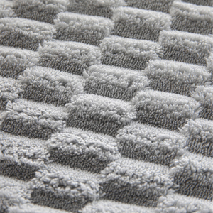 Toalla de Baño de Microfibra Rectangular con Superficie Texturizada Tridimensional Única, Venta al Por Mayor - Product Image 5