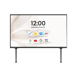Panel LED Educativo con Pantalla Táctil Infrarroja de 20 Puntos, Cristal Templado de Aleación de Aluminio, Pizarra Blanca, Android, Windows, OPS - Product Image 3