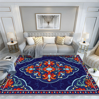 Tapis de prière musulman écologique personnalisable en polyester, fabriqué à la machine, nouveauté, doux, agréable pour la peau, antidérapant, anti-boulochage