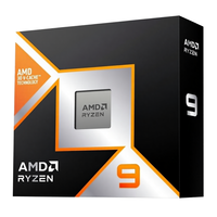Processeur de bureau 9800X3D, 12 cœurs, 16 threads, 5,2 GHz, processeur en tray, 96 Mo de cache L3, DDR5, graphismes intégrés, jeu, neuf en stock