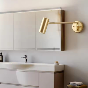 Moderna oscillazione regolabile lungo <span class=keywords><strong>braccio</strong></span> LED lampada <span class=keywords><strong>da</strong></span> <span class=keywords><strong>parete</strong></span> calda/fredda illuminazione <span class=keywords><strong>a</strong></span> <span class=keywords><strong>parete</strong></span> comodino domestico illuminazione <span class=keywords><strong>da</strong></span> <span class=keywords><strong>parete</strong></span> applique - Product Image 2