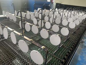 <strong>Wholesale</strong> Tree Decoration Pendant Hanging for Decorations Custom Sublimation <strong>Blank</strong> Christmas <strong>Ceramic</strong> Tree Shape <strong>Ornament</strong> - Product Image 6