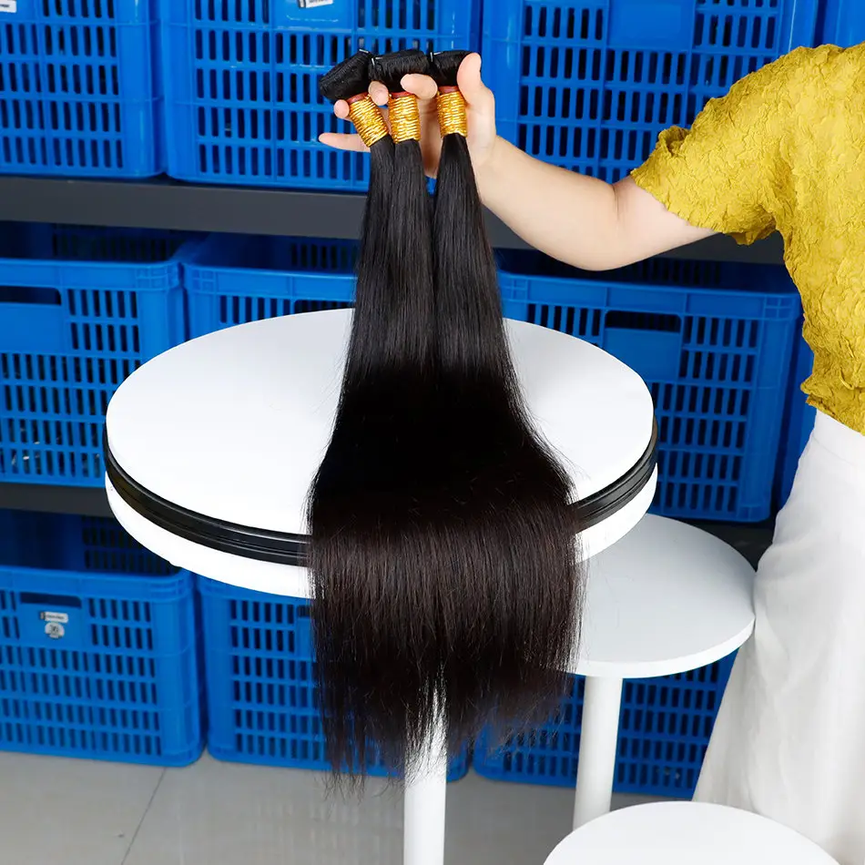 Guangzhou Hair Factory Raw Indian Hair Bundle,Cheap 100 Human Hair Extensions,Raw Hair Vendors Natural Virgin Indian Hair
