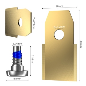 Cuchillas para Cortacésped Robótico de 35x18x0.75mm, Directo de Fábrica, Compatibles con Husqvarna Automower, Gardena, Segway, Navimow - Product Image 1