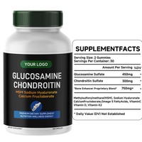 Dismok OEM Glucosamine Chondroïtine Capsules de soutien articulaire et de santé osseuse pour adultes - Amélioration de la densité osseuse 120 capsules/flacon