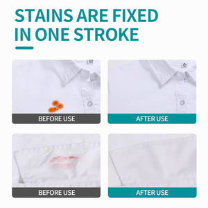 Merek OEM pena penghilang noda deterjen cucian ramah lingkungan cair untuk membersihkan instan minyak kotoran bintik-bintik warna pada pakaian - Product Image 2