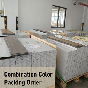 Suelo SPC de 7.2x48.03 Pulgadas, Losetas de Vinilo Impermeables Fáciles de Instalar, Suelo SPC con Sistema de Clic de 4mm 5mm, Venta Directa de Fábrica - Product Image 4