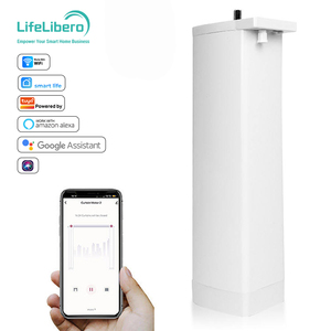 Cortinas Elétricas Motorizadas Inteligentes SZMYQ Tuya WiFi com Controle de Voz Alexa/Google, Capacidade de Carga de 46kg para Automação Residencial e de Escritório - Product Image 1
