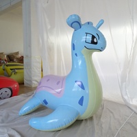 Ballon d'exercice gonflable Dragon mignon personnalisé en PVC, taille 100 cm, pour usage extérieur, idéal pour les enfants - Nouveauté 2026, Vente Flash Usine
