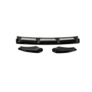 Diffusore Posteriore <span class=keywords><strong>S</strong></span> <span class=keywords><strong>Line</strong></span> in ABS Nero Lucido per <span class=keywords><strong>Audi</strong></span> <span class=keywords><strong>A3</strong></span> S3 8Y 2020-2024 - Product Image 1