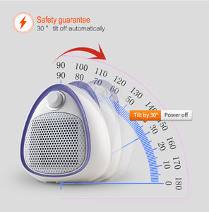 Chauffage électrique portable mini à bas prix, chauffage rapide, thermostat réglable, chauffage intelligent pour espace personnel sécurisé - Product Image 5