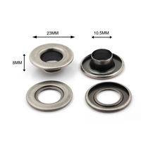 Vente en gros d'œillets et œillets métalliques intérieurs de 10.5mm pour sac à main en cuir de vêtement Oeillets de vêtement