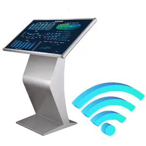 HPX Multi-Touchscreen-Kiosk 43 "interaktives Einkaufs zentrum Werbe display Multi-Media-LCD-Totem-Informations prüf monitor