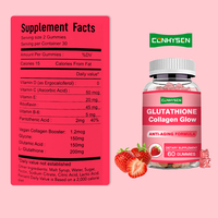 Gommes au collagène OEM ODM, anti-âge, super aliments, blanchiment de la peau, améliore l'élasticité et l'hydratation de la peau