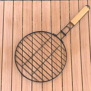 Thép Carbon Xách Tay Cắm Trại Ngoài Trời Nướng Giỏ Kim Loại BBQ Nướng Quesadilla Giỏ Net Cho Sử Dụng Ngoài Trời - Product Image 4