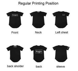 Maglietta da uomo con stampa <span class=keywords><strong>nera</strong></span> di nuova moda e Vintage con scollo a girocollo acido - Product Image 6