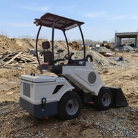Mini-chargeuse sur pneus télescopique électrique HAIJU HJ620 Max. Reach (Boom Extended) 2750mm Débit d'huile de travail 30L/min Direct usine