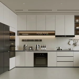 YK modul hiện đại một cửa thiết kế nội thất nhà tùy chỉnh cho biệt thự tủ bếp đặt - Product Image 1