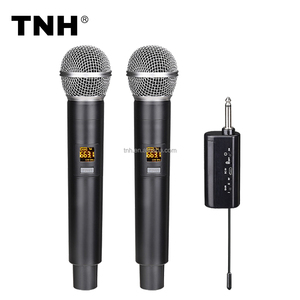 Tnh UM-W58 Uhf Draadloze Handheld Microfoon Plug And Play 30 Meter Werkbereik Voor Draagbare Pa Karaoke Podiumprestaties - Product Image 1