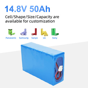 リチウムイオン電池4s10pリチウムイオン電池パックBMS付き14.8V 50Ahリチウムエネルギー電池 - Product Image 2