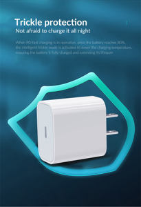 2025 Ventes Flash <span class=keywords><strong>Chargeur</strong></span> Mural Rapide 20W PD USB-C Type-C pour <span class=keywords><strong>iPhone</strong></span> 13/14/15 et Téléphones Samsung - Product Image 3