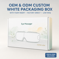 Confezione Personalizzata OEM ODM per Massaggiatore Oculare, Scatola Rigida con Cerniera e Inserto in EPE, Produzione Diretta Certificata ISO 9001