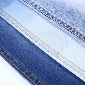Tissu en denim extensible de haute qualité 98% coton, spandex, tissu en sergé Indigo coloré pour robe et pantalon/ - Product Image 2