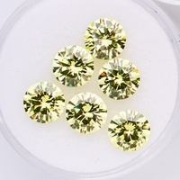 5A Lâche CZ Gemstone Zircon Cubique en Blanc Noir Rose Orange Couleurs 1mm 1.25mm 1.5mm 2.0mm Tailles