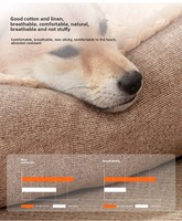 Heiß verkaufter Luxus Winter Warm Halb geschlossenes Katzen-und Hunde bett Abnehmbar Wasch bar Verdickt Großes Haustier zubehör Großhandel
