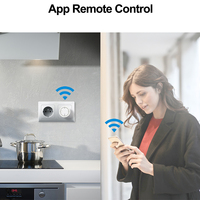 Prise intelligente Wi-Fi mini 2026 à succès, 16A/20A, avec fonction de minuterie/compte à rebours/programmation, prise en charge des scénarios intelligents via l'application Tuya ou Smart Life