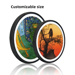 Wintouch Art Design Custom 23.6 Inch Aluminum Alloy Touchscreen Monitor Open Digital Frame Resistive <b>WIFI</b> Clock Video Playback - Product Image 2