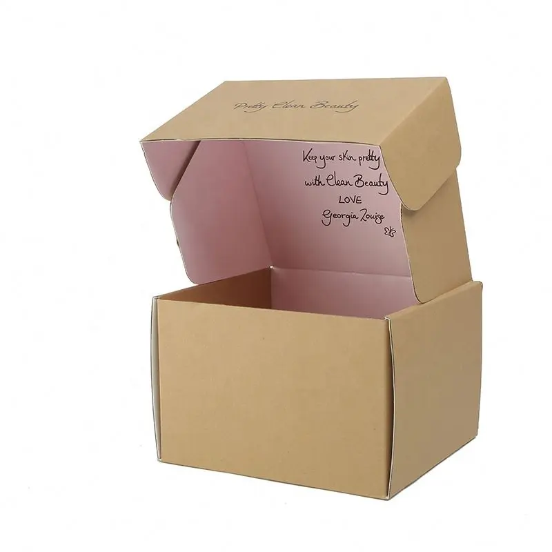 Оптовая продажа, дешевая печать логотипа Вашей компании, коричневые бумажные коробки 15x15x15 для подарочной упаковки