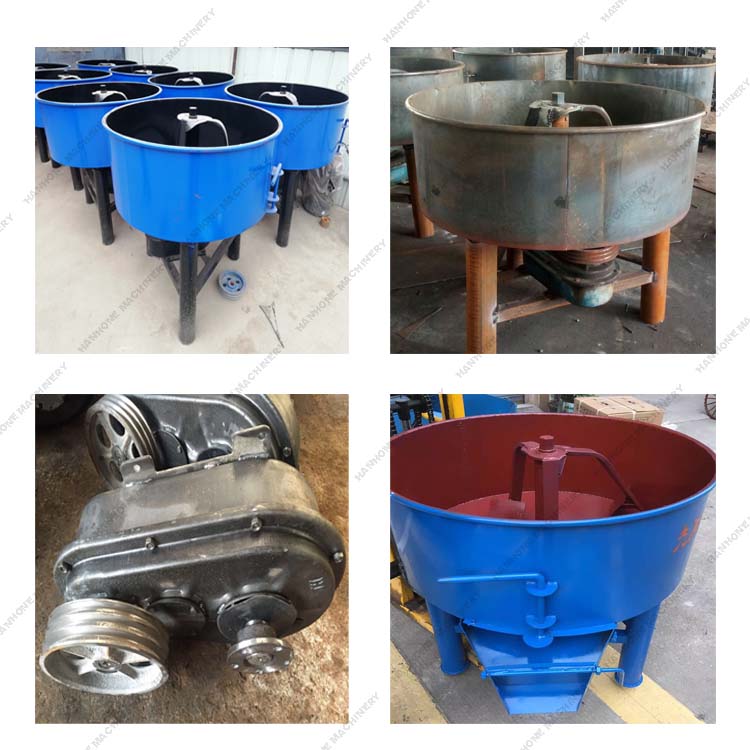 READY MIXED CONCRETE MIXER MACHINE 0.35M3 PRODUCTIVITY PAN CONCRETE MIXER FOR BRICKS MAKING