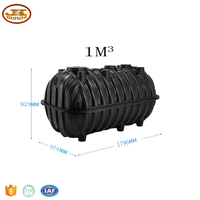 Vente directe d'usine - Système de fosse septique en PP - Fosse septique souterraine - 0,6-2,5 m³ - Marque JK - Fabriqué en Chine