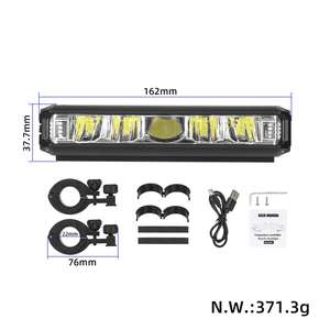 8000mAh <b>Bicycle</b> Headlight High Brightness LED <b>Light</b> with USB Cable Mounting Kit For Bike Electric Scooter <b>Bicycle</b> Front Lighting - Product Image 2