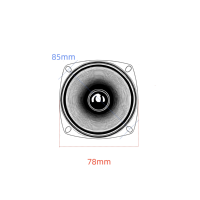 Haut-parleur S-907-C Accessoires de haut-parleur circulaire noir Produit par un fabricant professionnel de haut-parleurs FORM Guangzhou Factory