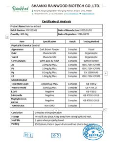 Bubuk ekstrak akar <span class=keywords><strong>Valerian</strong></span> Harga terbaik 10:1 20:1 ekstrak akar <span class=keywords><strong>Valerian</strong></span> alami 30:1 - Product Image 2