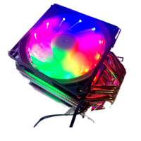 Nouveau produit Twin Tower Double Fans CPU Cooler ARGB 8 Heatpipe CPU Cooler Fans