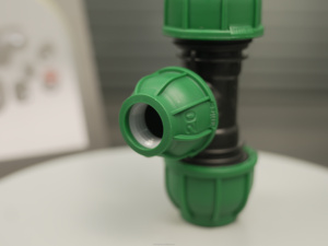 Huaxin áp lực 12.5kg nhanh chóng kết nối HDPE sdr13.6 giảm TEE phụ kiện đường ống DN25 25mm * 20mm * 25mm HX huaxin - Product Image 3