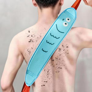 Set de Exfoliación para Baño con Diseño de Pez Adorable: Exfoliador, Esponja para Espalda, Guante de Baño, Esponja de Lufa, Exfoliante Corporal, Accesorios de Ducha y Baño - Product Image 6