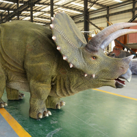 Costume de dinosaure réaliste pour deux personnes, dinosaure marcheur pour adultes, tricératops, jambes cachées, costumes de dinosaures