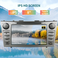 Écran de voiture stéréo DSP Android 13 avec GPS intégré, CarPlay sans fil RGB, Android Auto pour lecteur multimédia pour Camry 2007-2011