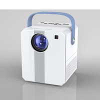Projecteur vidéo mini LED Android CY305, smartphone 3D 4K, projecteur LCD portable Wifi, projecteur holographique avec batterie