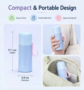 Bouteille d'eau durable en acier inoxydable 316 pour enfants, mini-gobelet écologique à double paroi isolé sous vide, maintien thermique 12-24h - Product Image 5
