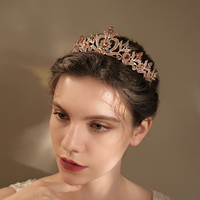 Couronne de Mariage, Bijoux de Cheveux, Accessoires Nuptiaux pour Femme, Couronne Baroque, Strass, Cristaux, Diadèmes, Couronnes de Reine pour Mariée, Cadeau de Fête