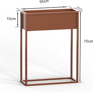 Séchoir pliant élégant en métal blanc/noir 100x10x40cm pour une utilisation intérieure/extérieure dans le salon, le balcon et le jardin Prix d'usine - Product Image 1