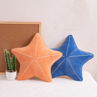Jouet en peluche étoile de mer Pétoncles en peluche Adorable doux canapé oreillers peluches décoratives étoile de mer